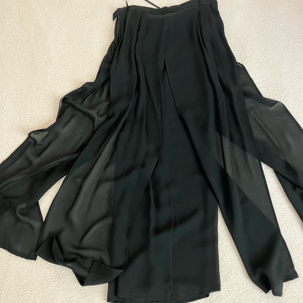 Tadashi Chiffon Pants. Flowy dressy pant for a special occasion